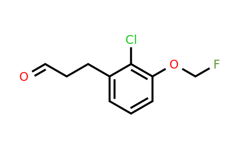 1804175-13-0 | 3-(2-Chloro-3-(fluoromethoxy)phenyl)propanal