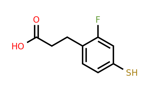 1804175-28-7 | 2-Fluoro-4-mercaptophenylpropanoic acid