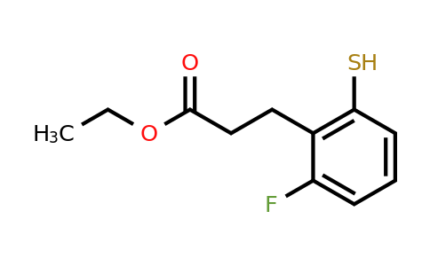 1804175-38-9 | Ethyl 2-fluoro-6-mercaptophenylpropanoate