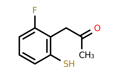 1804176-12-2 | 1-(2-Fluoro-6-mercaptophenyl)propan-2-one