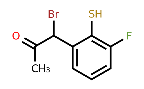 1804176-20-2 | 1-Bromo-1-(3-fluoro-2-mercaptophenyl)propan-2-one