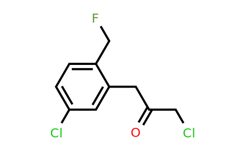 1804176-66-6 | 1-Chloro-3-(5-chloro-2-(fluoromethyl)phenyl)propan-2-one