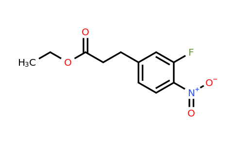 1804177-42-1 | Ethyl 3-fluoro-4-nitrophenylpropanoate