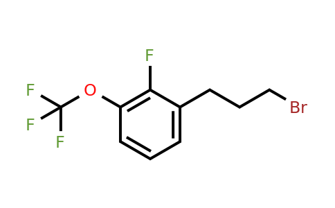 1804178-09-3 | 1-(3-Bromopropyl)-2-fluoro-3-(trifluoromethoxy)benzene