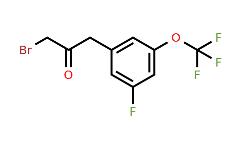 1804178-44-6 | 1-Bromo-3-(3-fluoro-5-(trifluoromethoxy)phenyl)propan-2-one