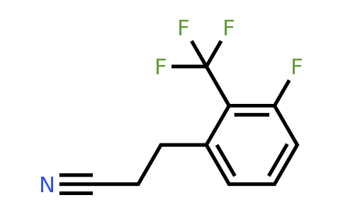 1804178-63-9 | 3-(3-Fluoro-2-(trifluoromethyl)phenyl)propanenitrile