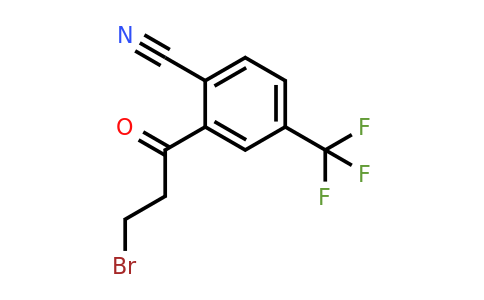 1804179-99-4 | 2-(3-Bromopropanoyl)-4-(trifluoromethyl)benzonitrile
