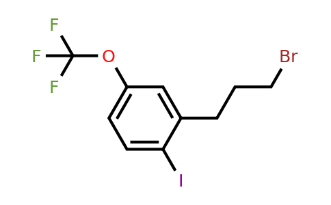 1804180-27-5 | 1-(3-Bromopropyl)-2-iodo-5-(trifluoromethoxy)benzene