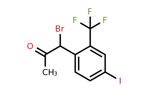 1804180-80-0 | 1-Bromo-1-(4-iodo-2-(trifluoromethyl)phenyl)propan-2-one