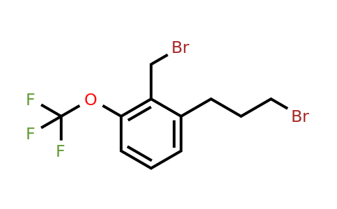 1804180-85-5 | 2-(3-Bromopropyl)-6-(trifluoromethoxy)benzylbromide