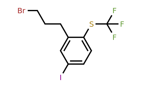 1804181-13-2 | 1-(3-Bromopropyl)-5-iodo-2-(trifluoromethylthio)benzene