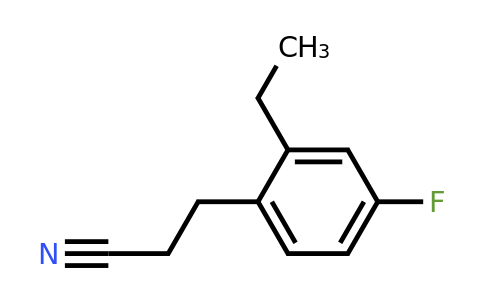 1804183-85-4 | 2-Ethyl-4-fluorophenylpropanenitrile