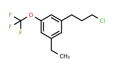 1804184-38-0 | 1-(3-Chloropropyl)-3-ethyl-5-(trifluoromethoxy)benzene