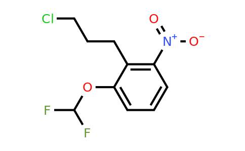 1804185-89-4 | 1-(3-Chloropropyl)-2-(difluoromethoxy)-6-nitrobenzene
