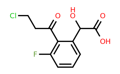 1804186-78-4 | 2-(3-Chloropropanoyl)-3-fluoromandelic acid