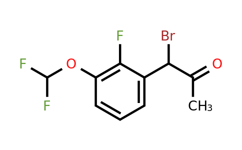 1804188-52-0 | 1-Bromo-1-(3-(difluoromethoxy)-2-fluorophenyl)propan-2-one