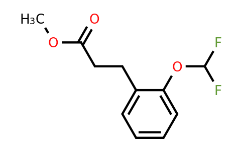 1804189-84-1 | Methyl (2-(difluoromethoxy)phenyl)propanoate