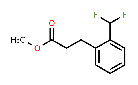 1804190-12-2 | Methyl (2-(difluoromethyl)phenyl)propanoate