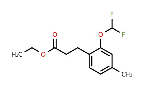 1804191-35-2 | Ethyl 2-(difluoromethoxy)-4-methylphenylpropanoate