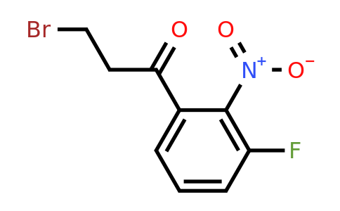 1804191-68-1 | 3-Bromo-1-(3-fluoro-2-nitrophenyl)propan-1-one
