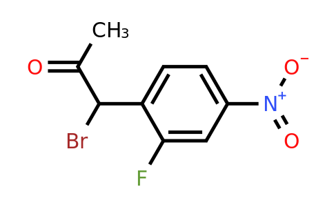 1804191-81-8 | 1-Bromo-1-(2-fluoro-4-nitrophenyl)propan-2-one