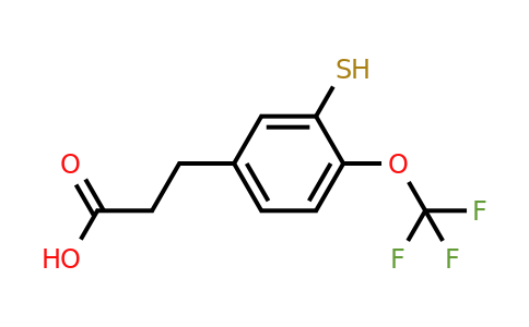 1804192-48-0 | 3-(3-Mercapto-4-(trifluoromethoxy)phenyl)propanoic acid