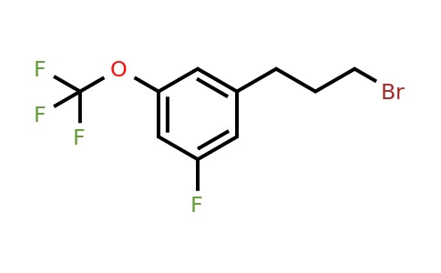 1804192-75-3 | 1-(3-Bromopropyl)-3-fluoro-5-(trifluoromethoxy)benzene