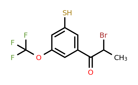 1804192-93-5 | 3-(2-Bromopropanoyl)-5-(trifluoromethoxy)thiophenol