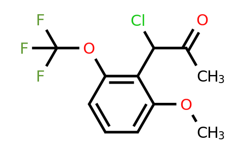 1804193-06-3 | 2-(1-Chloro-2-oxopropyl)-3-(trifluoromethoxy)anisole