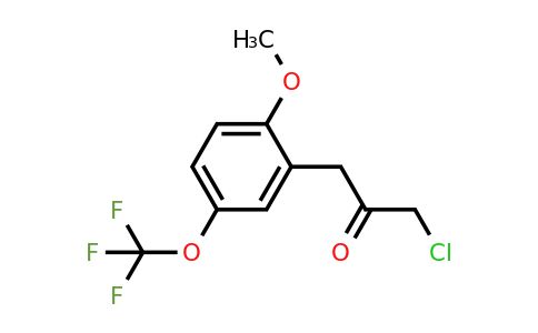 1804193-11-0 | 2-(3-Chloro-2-oxopropyl)-4-(trifluoromethoxy)anisole
