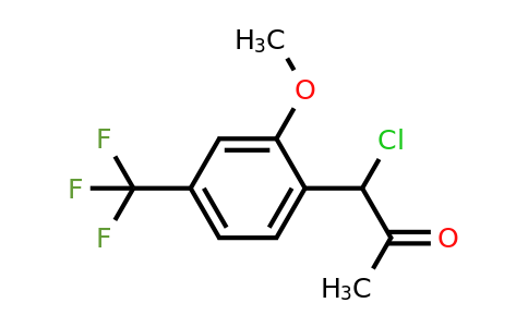 1804193-25-6 | 2-(1-Chloro-2-oxopropyl)-5-(trifluoromethyl)anisole
