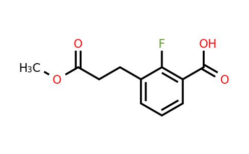 1804193-28-9 | Methyl 3-carboxy-2-fluorophenylpropanoate
