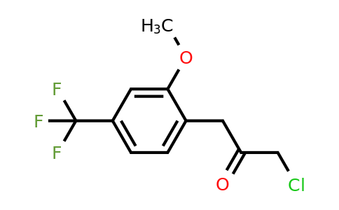1804193-32-5 | 2-(3-Chloro-2-oxopropyl)-5-(trifluoromethyl)anisole