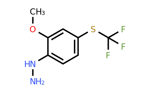 1804193-36-9 | 2-Hydrazinyl-5-(trifluoromethylthio)anisole