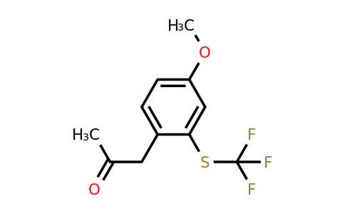 1804194-05-5 | 4-(2-Oxopropyl)-3-(trifluoromethylthio)anisole