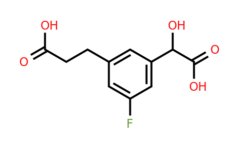 1804194-09-9 | 3-(2-Carboxyethyl)-5-fluoromandelic acid