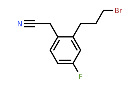 1804194-36-2 | 2-(3-Bromopropyl)-4-fluorophenylacetonitrile