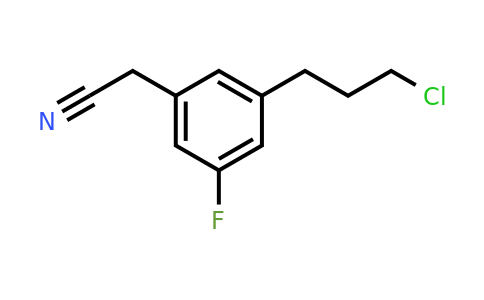 1804194-41-9 | 3-(3-Chloropropyl)-5-fluorophenylacetonitrile