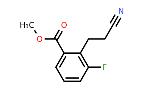 1804194-72-6 | Methyl 2-(2-cyanoethyl)-3-fluorobenzoate