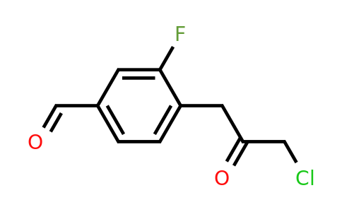 1804194-84-0 | 4-(3-Chloro-2-oxopropyl)-3-fluorobenzaldehyde