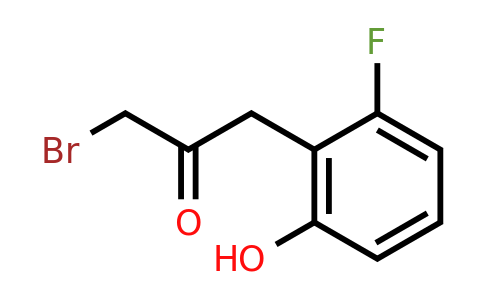 1804194-90-8 | 1-Bromo-3-(2-fluoro-6-hydroxyphenyl)propan-2-one