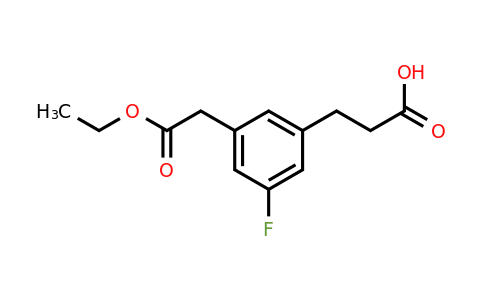 1804195-28-5 | Ethyl 3-(2-carboxyethyl)-5-fluorophenylacetate