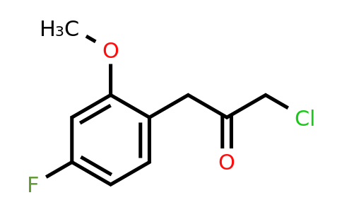 1804195-90-1 | 1-Chloro-3-(4-fluoro-2-methoxyphenyl)propan-2-one