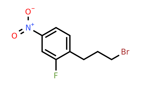 1804196-87-9 | 1-(3-Bromopropyl)-2-fluoro-4-nitrobenzene
