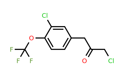 1804197-08-7 | 1-Chloro-3-(3-chloro-4-(trifluoromethoxy)phenyl)propan-2-one