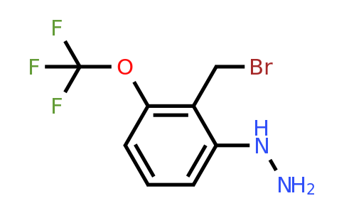 1804197-49-6 | 2-Hydrazinyl-6-(trifluoromethoxy)benzylbromide