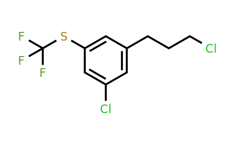 1804197-51-0 | 1-Chloro-3-(3-chloropropyl)-5-(trifluoromethylthio)benzene