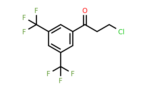 1804199-59-4 | 1-(3,5-Bis(trifluoromethyl)phenyl)-3-chloropropan-1-one