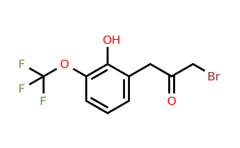 1804201-31-7 | 2-(3-Bromo-2-oxopropyl)-6-(trifluoromethoxy)phenol