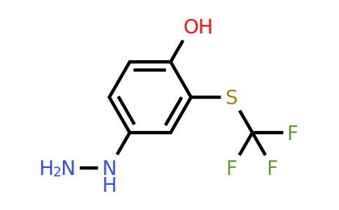 1804201-82-8 | 4-Hydrazinyl-2-(trifluoromethylthio)phenol